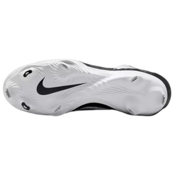 Nike Alpha Huarache NXT White Black Metal Cleats DJ6517-101 Men Size 8.5 NWT - Picture 10 of 12